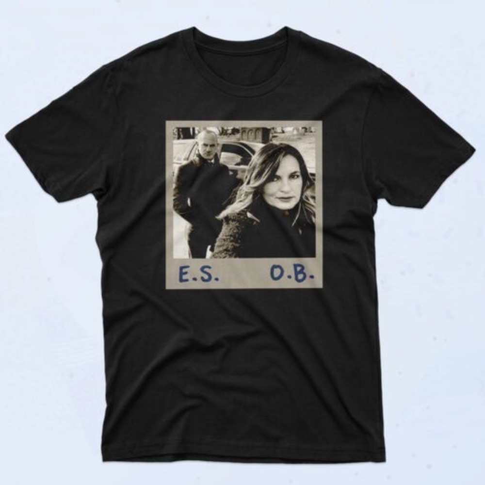 Elliot Stabler Olivia Benson Law 90S T Shirt